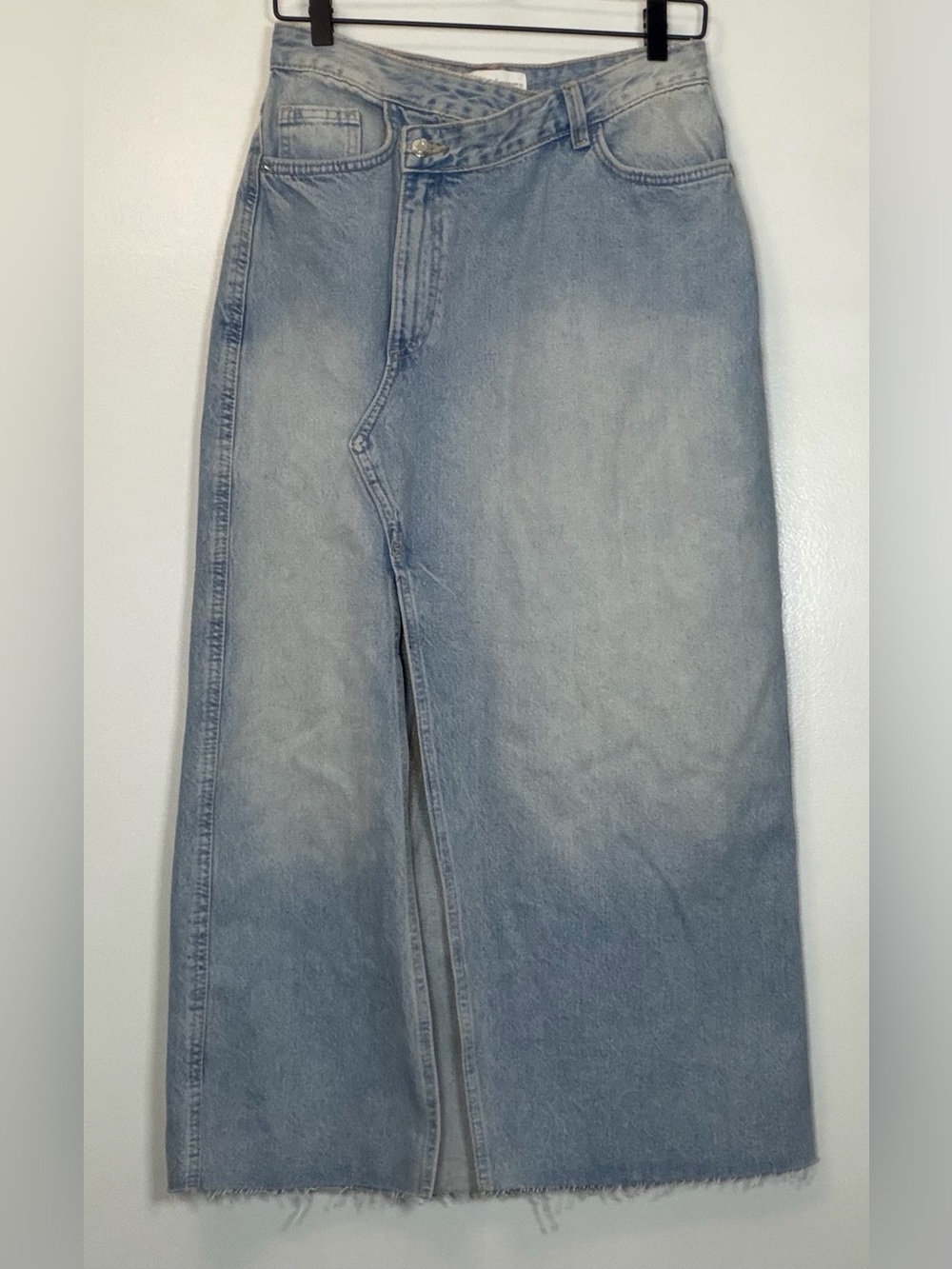 Zara Light Blue Straight Men's Jeans Skirt Style